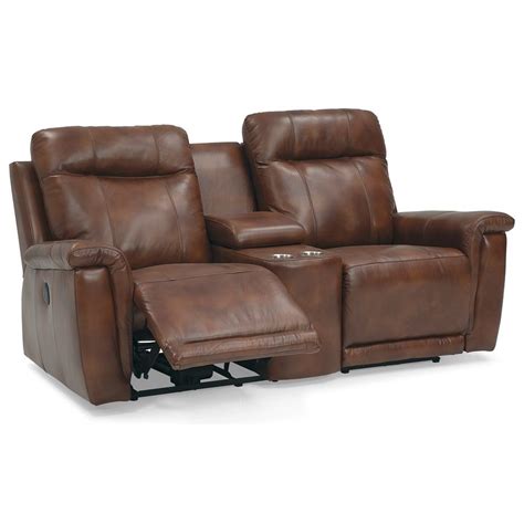 Palliser Westpoint 41121 68 Power Reclining Console Loveseat With