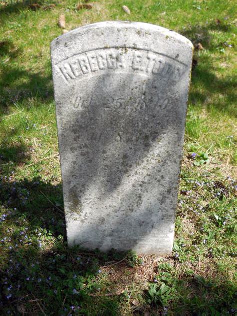 Rebecca E Loomis Todd Memorial Find A Grave