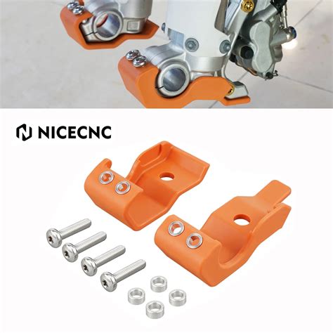 NiceCNC Motorcycle Lower Fork Leg Shoe Guard Cover For KTM EXC300 EXC