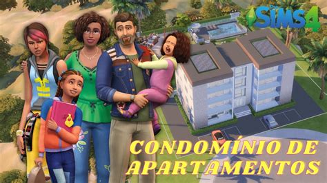 CondomÍnio De Apartamentos The Sims 4 Speed Build Youtube