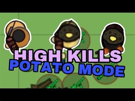 Potato MODE IS BACK Surviv Io High Kill Solo Squads Grizix