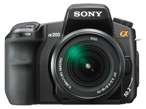 Sony DSLR-A200 / Зеркальные камеры / Новости фототехники