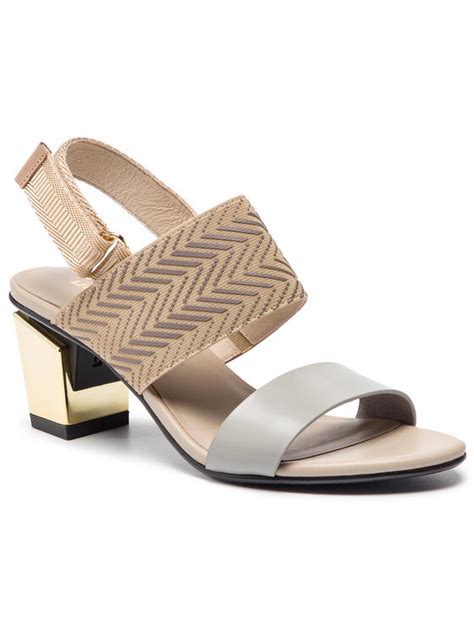 United Nude Sandały Lev Sandal Mid 10423600119108 Beżowy Modivo pl