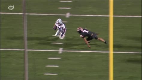 Treshaun Ward Scores 11 Yard Rushing Td Espn Video