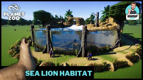 Planet Zoo Seal Lion Habitat With Underwater Viewing Speed Build