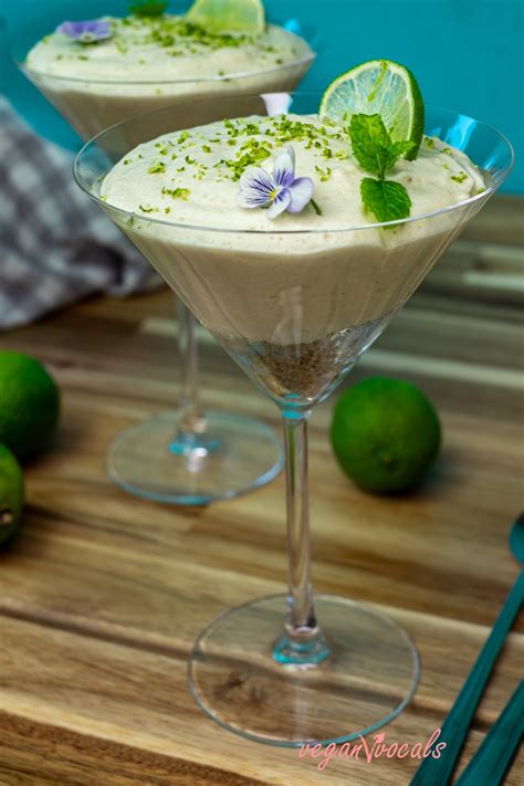 Delicious Gluten Free Vegan Key Lime Pie Mousse Veganvvocals