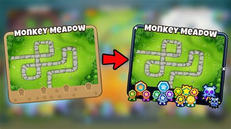 How Fast Can You Black Border Monkey Meadow In Btd Youtube