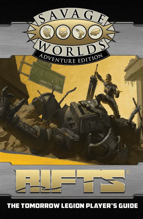 Rifts The Tomorrow Legion Player S Guide Revised Edition Pinnacle