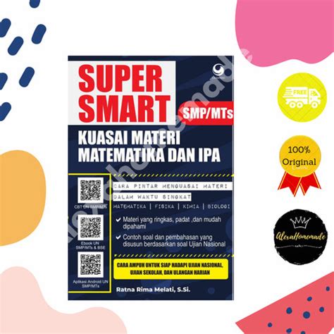 Jual Buku Super Smart Kuasai Materi Matematika Dan IPA SMP MTs Kota