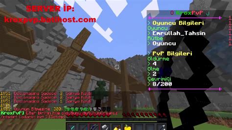 Minecraft Premiumsuz En İyi PvP SERVER b 1 YouTube