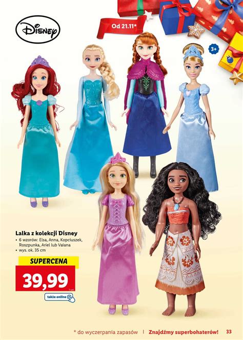 Lidl Katalog Zabawek 2022 Lalki Disney