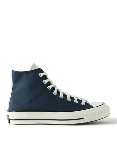 Converse Chuck 70 Canvas High Top Sneakers Blue Converse