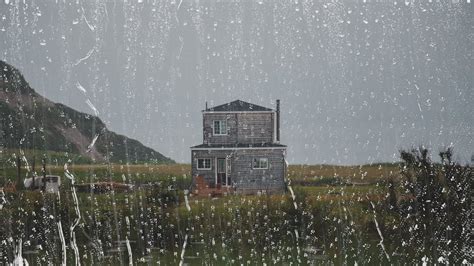 Pare De Pensar E Durma Profundamente Os Sons De Chuva E Trov Es No