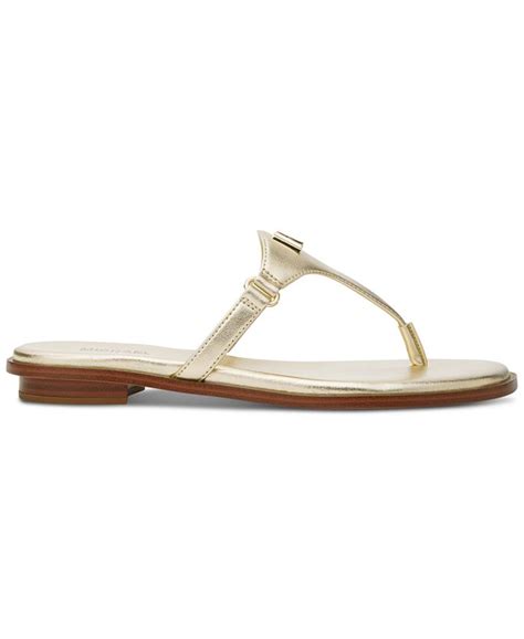 Michael Kors Womens Jillian Slip On Thong Sandals Macys