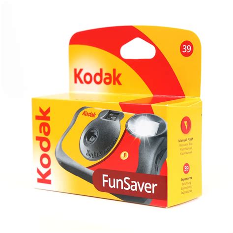 Kodak Mm Funsaver One Time Use Disposable Camera With Flash