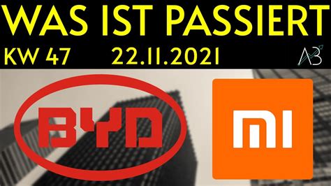 Xiaomi Mit Konkreten Autoplänen Übernahmen And Byd Weiter Auf