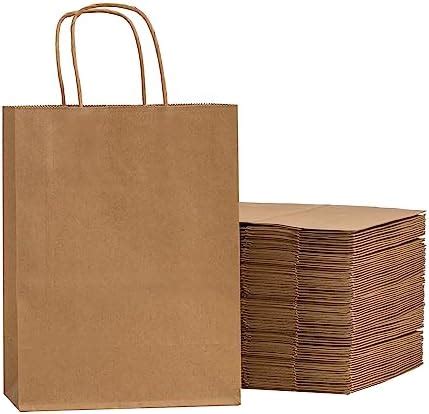 Amazon Duro 10 X5 X13 50 Pcs Brown Kraft Paper Bags 95 Post