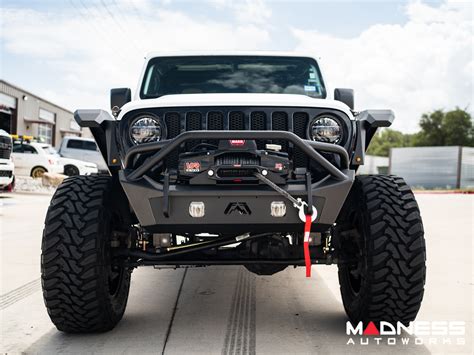 Jeep Wrangler JL Lighting Upgrade Rigid Custom Front Bumper Pod