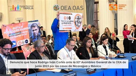 Denuncia ante la OEA sobre casos de censura y persecución en Nicaragua