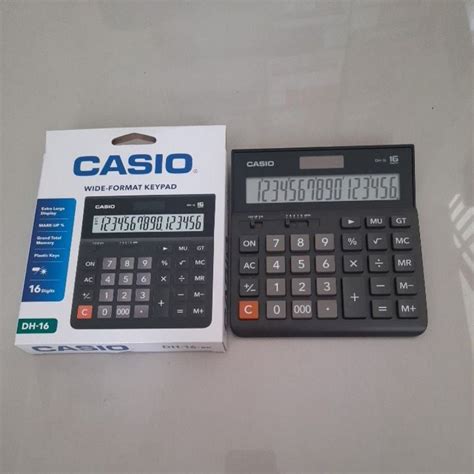 Jual Kalkulator Casio 16 Digit DH 16 Calculator Casio DH 16 Besar