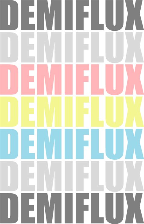 Demiflux Typography By Pride Flags On Deviantart