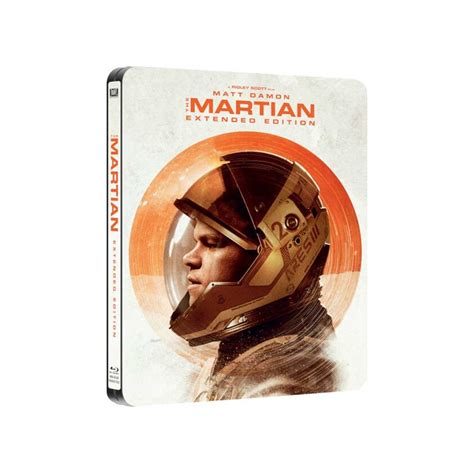 The Martian Extended Edition Ltd Steelbook Blu Ray Import