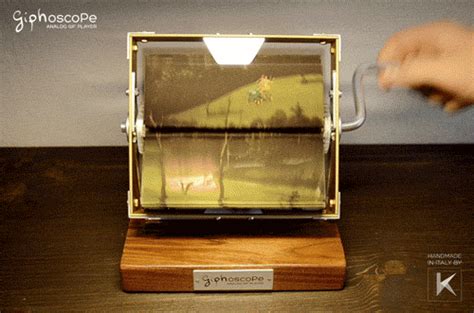 Giphoscope A Hand Cranked Machine That Plays Animated S