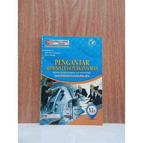 Jual Buku Pengantar Administrasi Perkantoran Bidang Keahlian Bisnis Dan