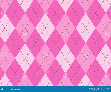 Pink Argyle Background Stock Vector Illustration Of Pattern 153573997