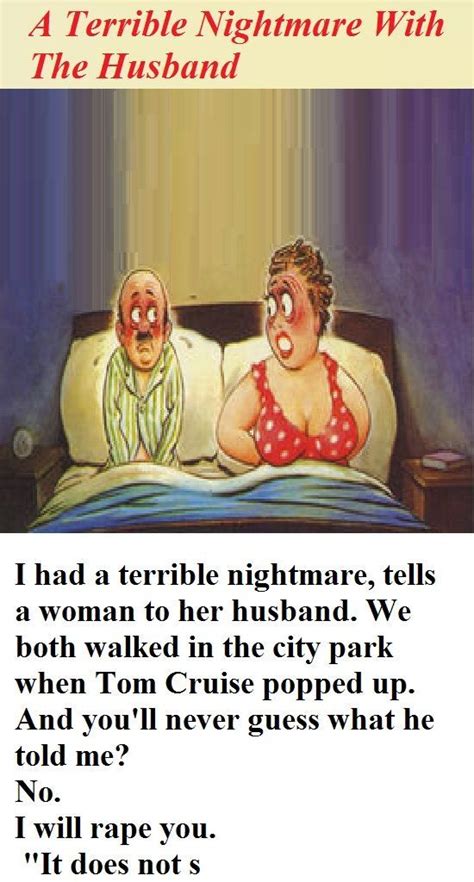 Nightmare 1 Husband Humor Funny Marriage Jokes Wife Humor