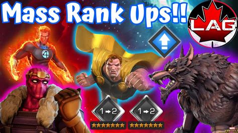 Massive Rank Ups X3 New 7 Star Rank 2s X3 New 6 Star Rank 5s Safeguard Meta C3 Prep Mcoc