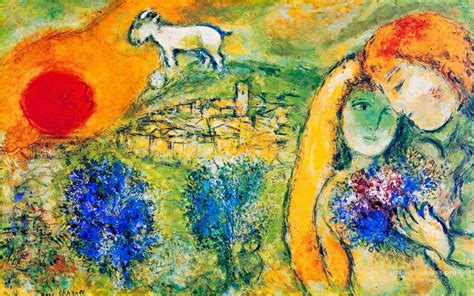 No sólo nació en un pueblo durante la Rusia zarista sino que Chagall