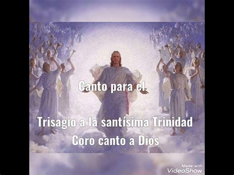 Cantos para el Trisagio a la Santísima Trinidad Santo y angeles y