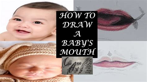 How To Draw A Babys Mouth Open And Closed Baby Mouth Drawing Youtube