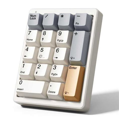 Mechanical USB Wired Pad 17 Keys Number Keypad Laptop Computer Desktop ...