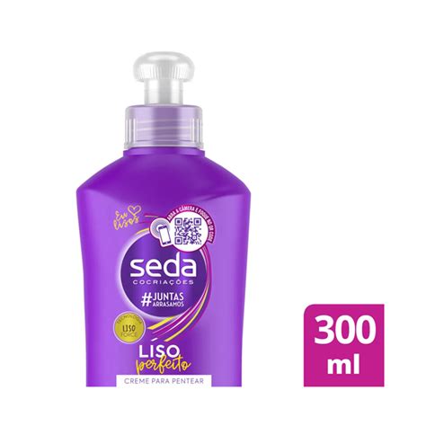 Creme De Pentear Seda Liso Perfeito - Creme de Pentear Seda Liso Perfeito 300mL P7891037010048 - Creme De ...