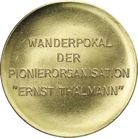 Junge Pioniere Wanderpokal Ernst Th Lmann