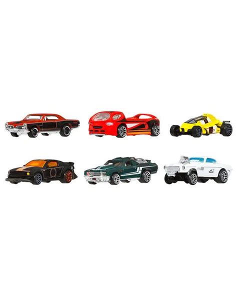 Hot Wheels Silver Series Efsane Temalı 6lı Metal Araba Seti JBY78