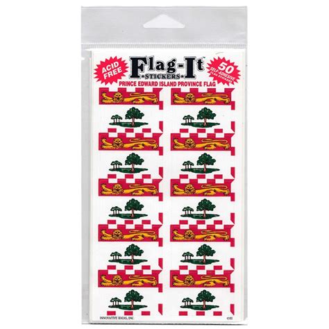 Prince Edward Island Flag Decals | PEI Flag Decals | PEI Flag Stickers