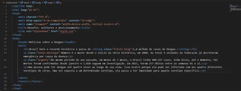 Projeto Exercícios seletores e posicionamento HTML e CSS