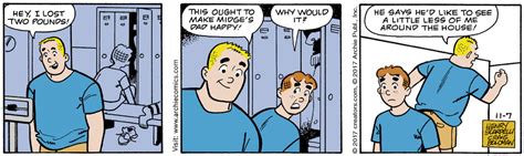 Archie For Nov 07 2017 By Archie Comic Publications Craig Boldman