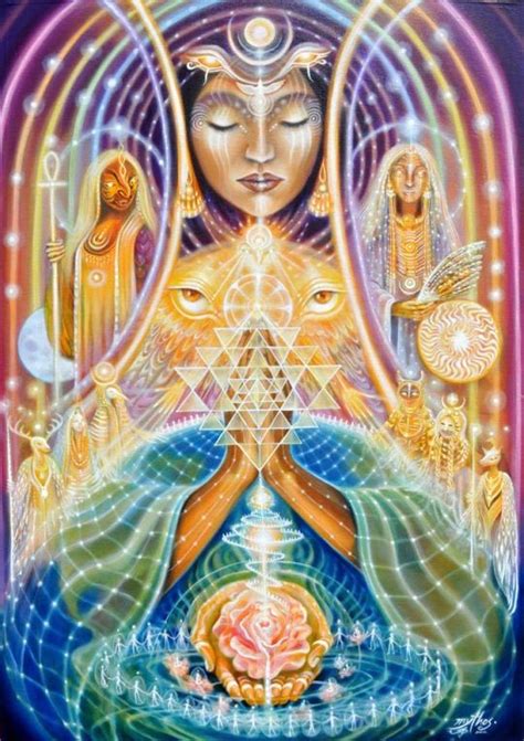 ☯ Love Art All Art Divine Feminine Art Intuitive Art Tarot Art