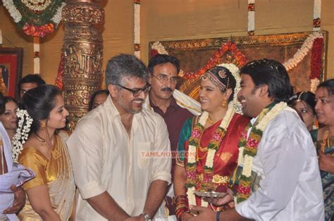 Shalini And Ajith At Shiva Wedding 92 Tamil Movie Event Actor Shiva Wedding Photos Photos