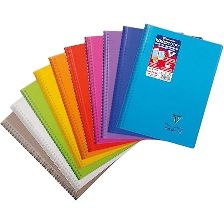 Clairefontaine C Collection Linicolor Fresh Un Cahier Spirale