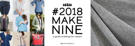 New Year Plans: Make Nine 2018 - Style Maker Fabrics