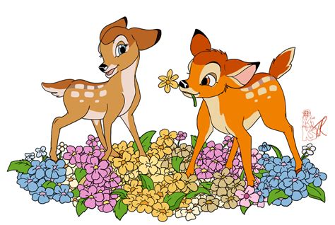 How To Draw Bambi And Faline