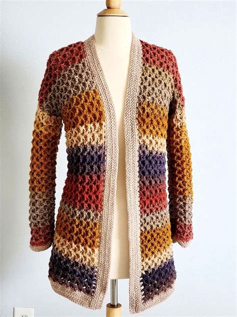 50 Free Crochet Cardigan Patterns (Step by Step Pattern)