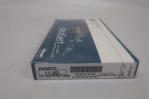 New ALCON AU00T0 11 5D Acrysof IQ Aspheric IOL Intraocular Lens W