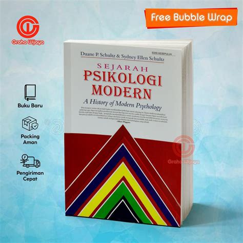 Jual Sejarah Psikologi Modern A Modern Of Psycology Edisi Duane P