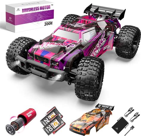 DEERC 200E Remote Control Car With Brushless Motor 4WD 1 10 RC Car Off